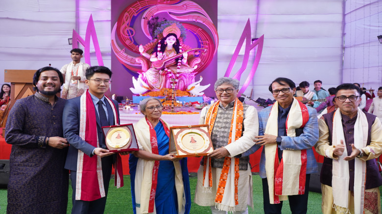 নর্থ সাউথ ইউনিভার্সিটিতে সরস্বতী পূজা উদযাপন